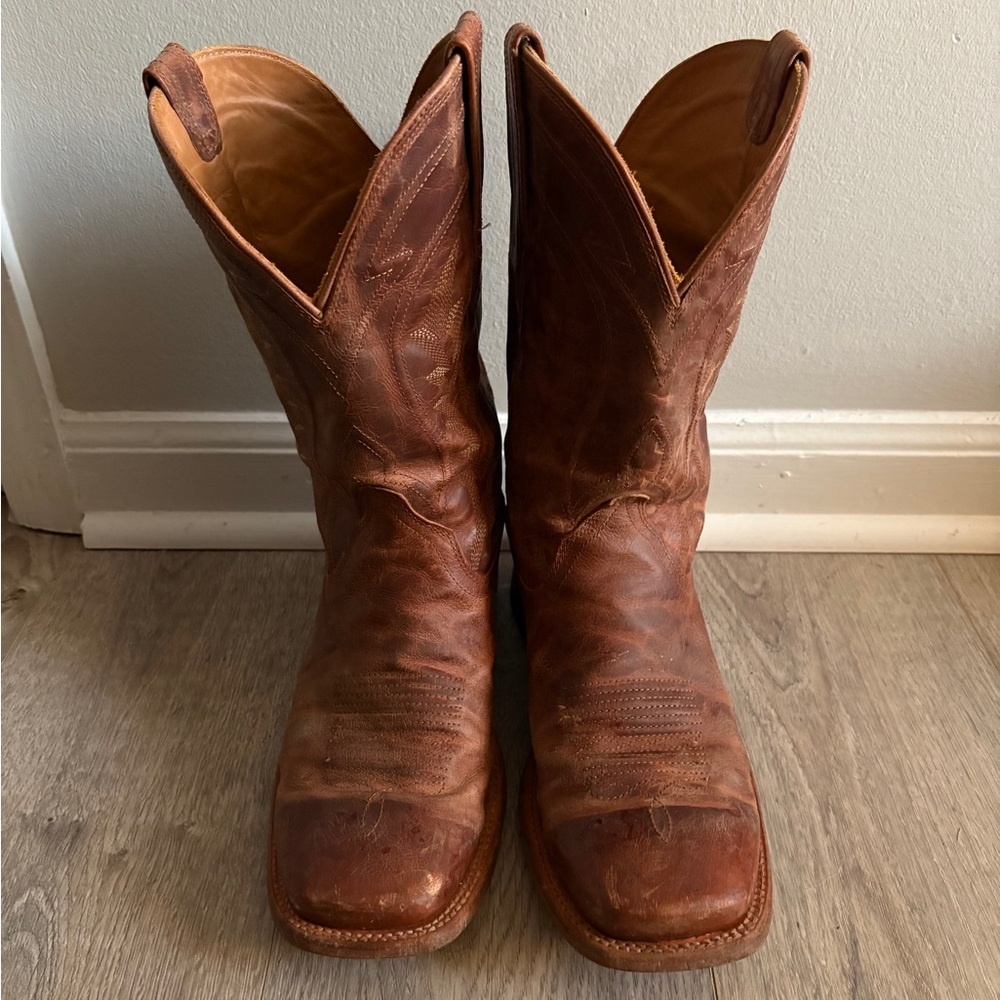 The Doc Tecova Cowboy Boots In Scotch - Men’s 11